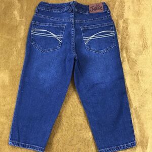 CROPPED JUSTICE JEANS SIZE 8R